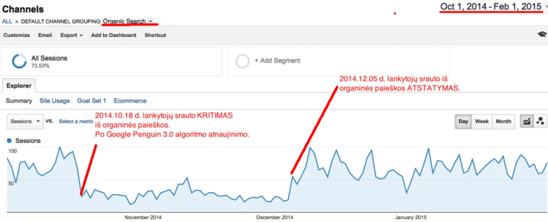 Kaip atgauti prarastas SEO pozicijas?