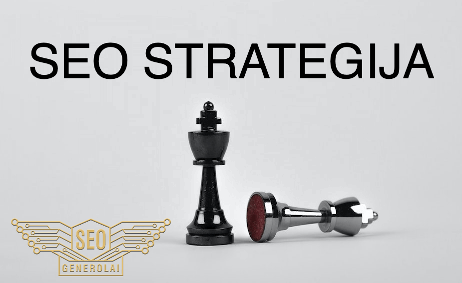 seo generolai - strategija
