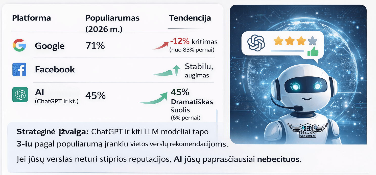 kur vartotojai iesko atsiliepimu rekomendaciju 2026
