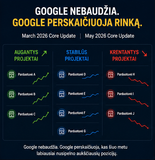 kaip google vertina svetaines ir verslus